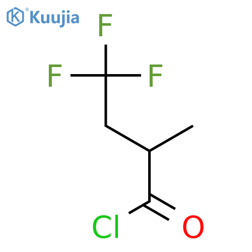 2-Methyl-4,4,4-trifluorobutyryl Chloride structure