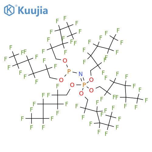 Hexakis(1h,1h-perfluorohexyloxy)phosphazene structure