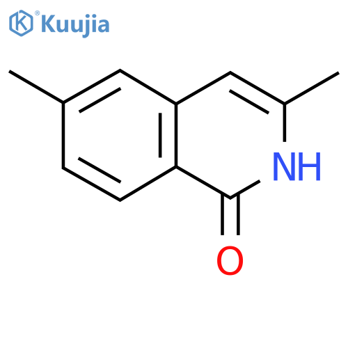 1(2H)-Isoquinolinone, 3,6-dimethyl- structure