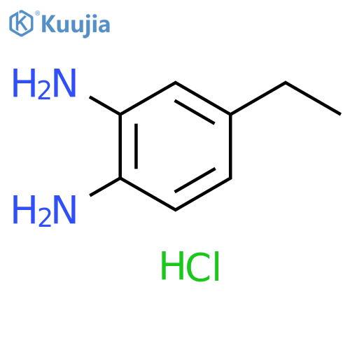 4-Ethylbenzene-1,2-diamine dihydrochloride structure
