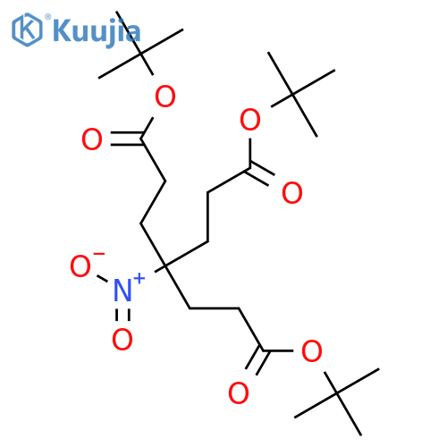 Di-tert-Butyl-4-nitro-4-(2-Boc ethyl)heptanedioate structure