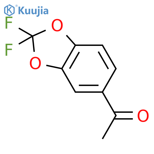 5-Acetyl-2,2-difluoro-1,3-benzodioxole structure