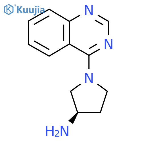 (3R)-1-(Quinazolin-4-yl)pyrrolidin-3-amine structure