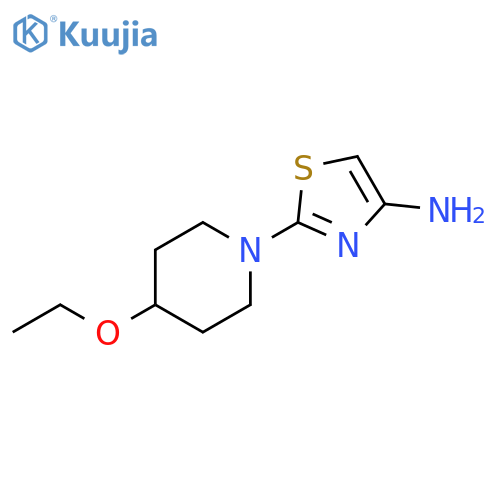 2-(4-Ethoxy-piperidin-1-yl)-thiazol-4-ylamine structure