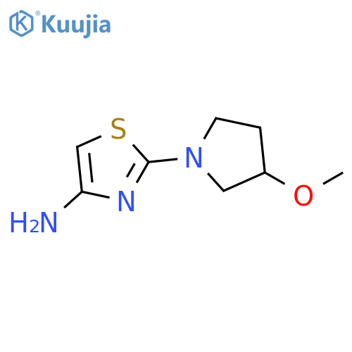 2-(3-Methoxy-pyrrolidin-1-yl)-thiazol-4-ylamine structure