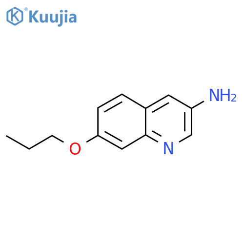 7-Propoxyquinolin-3-amine structure