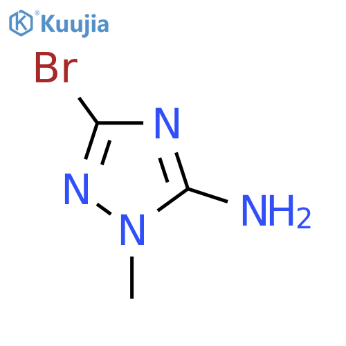 3-Bromo-1-methyl-1h-1,2,4-triazol-5-amine structure
