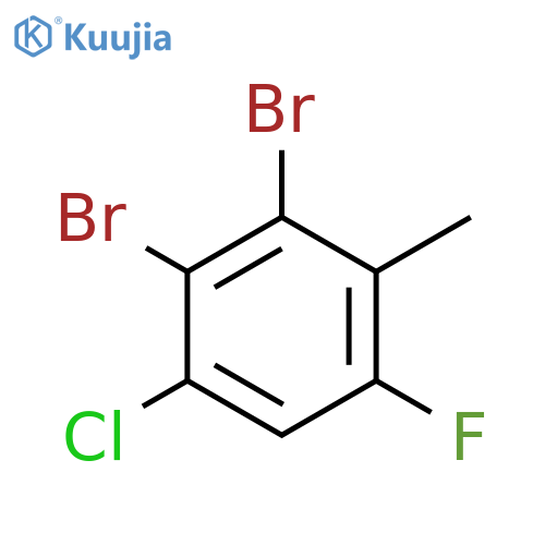 4-Chloro-2,3-dibromo-6-fluorotoluene structure