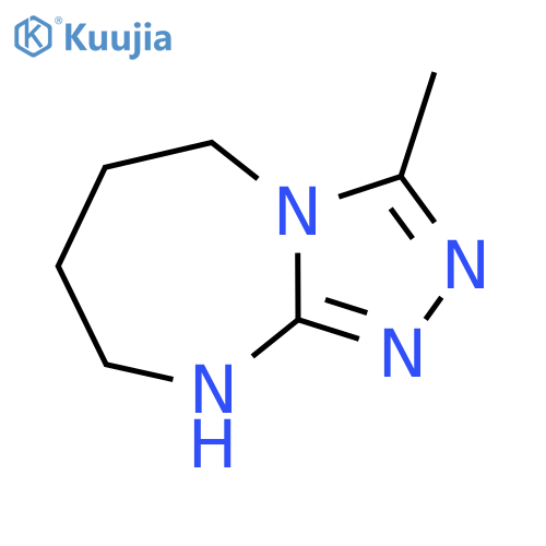 3-Methyl-5H,6H,7H,8H,9H-[1,2,4]triazolo-[4,3-a][1,3]diazepine structure