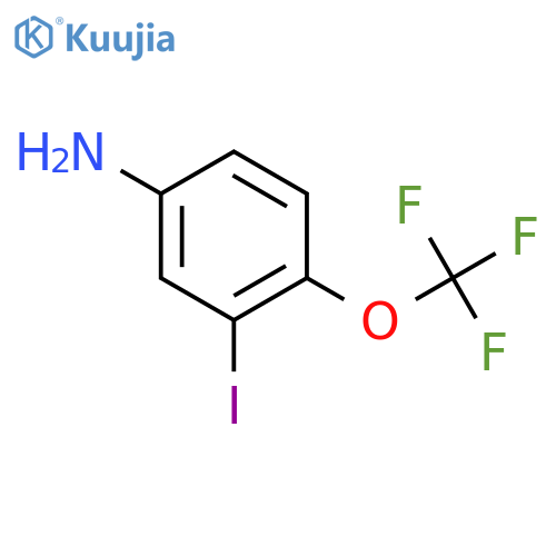 3-Iodo-4-(Trifluoromethoxy)Aniline structure