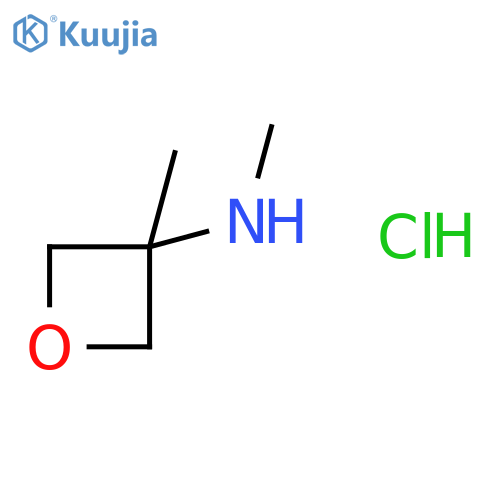 N,3-Dimethyloxetan-3-amine hydrochloride structure