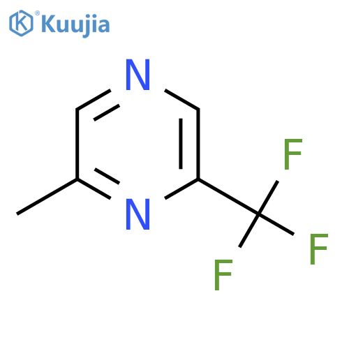 2-Methyl-6-trifluoromethylpyrazine structure