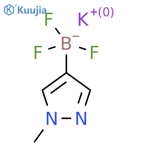 potassium;trifluoro-(1-methylpyrazol-4-yl)boranuide structure