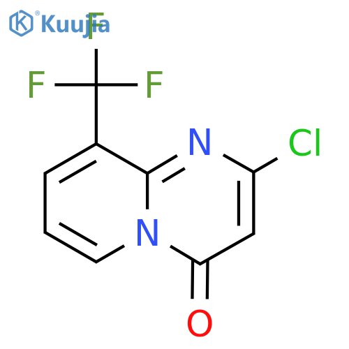 2-Chloro-9-(trifluoromethyl)-4H-pyrido[1,2-A]pyrimidin-4-one structure
