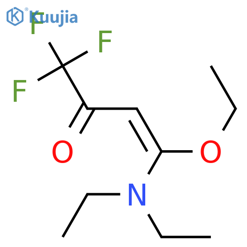 4-Diethylamino-4-ethoxy-1,1,1-trifluoro-but-3-en-2-one structure