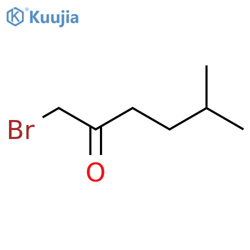 1-bromo-5-methyl-2-Hexanone structure