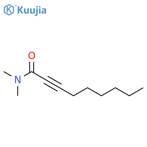 2-Nonynamide, N,N-dimethyl- structure