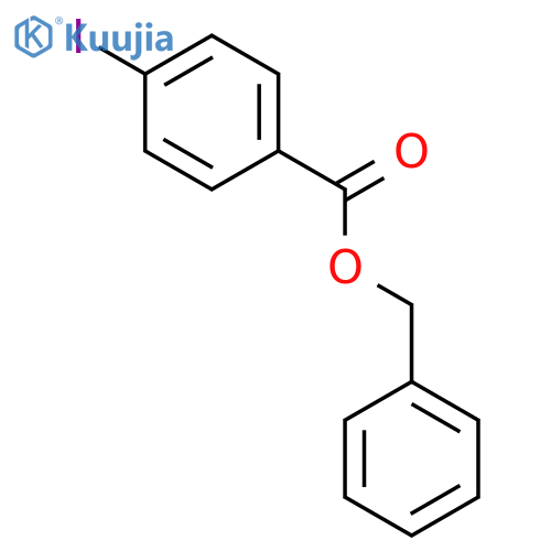 Benzyl 4-iodobenzoate structure