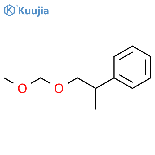 Benzene, [2-(methoxymethoxy)-1-methylethyl]- structure