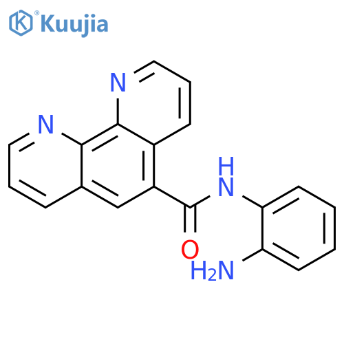 1,10-Phenanthroline-5-carboxamide, N-(2-aminophenyl)- structure