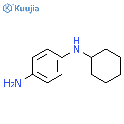 1-N-cyclohexylbenzene-1,4-diamine structure