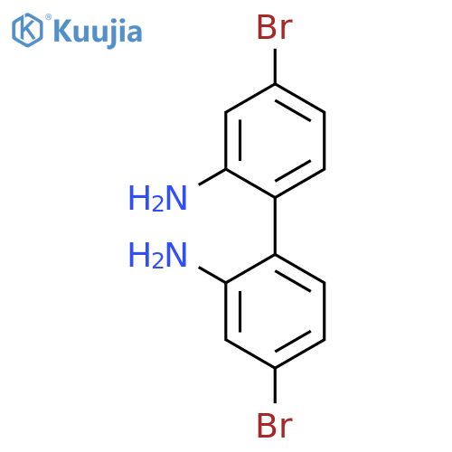4,4'-Dibromobiphenyl-2,2'-diamine structure