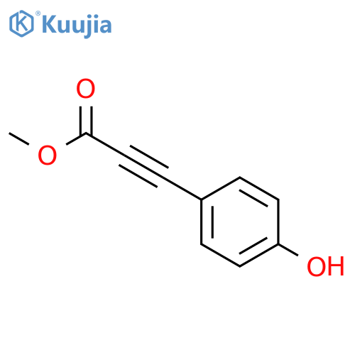 4-(Hydroxymethyl)phenylpropynoic Acid Methyl Ester structure