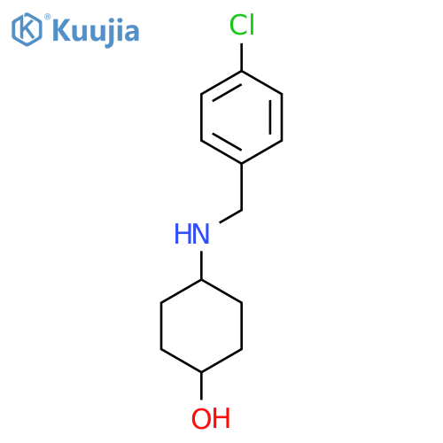 4-(4-Chloro-benzylamino)-cyclohexanol structure