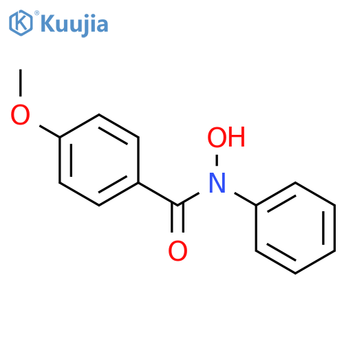N-Hydroxy-4-methoxy-N-phenylbenzamide structure