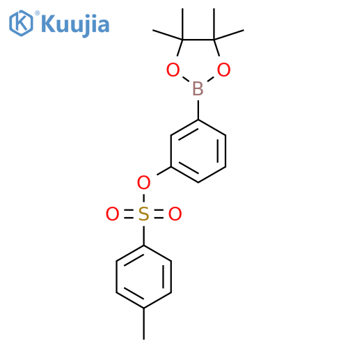 3-(4,4,5,5-Tetramethyl-1,3,2-dioxaborolan-2-yl)phenyl 4-methylbenzene-1-sulfonate structure