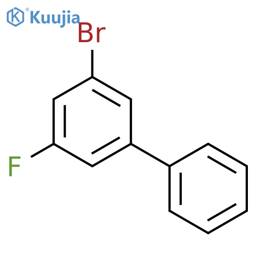 1,1'-Biphenyl, 3-bromo-5-fluoro- structure