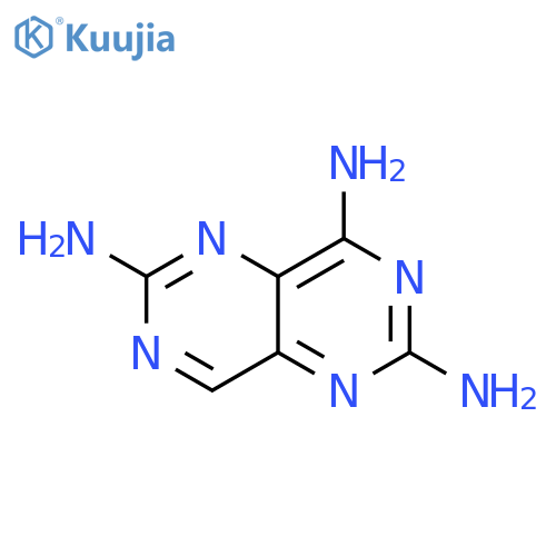 Pyrimido[5,4-d]pyrimidine-2,4,6-triamine structure