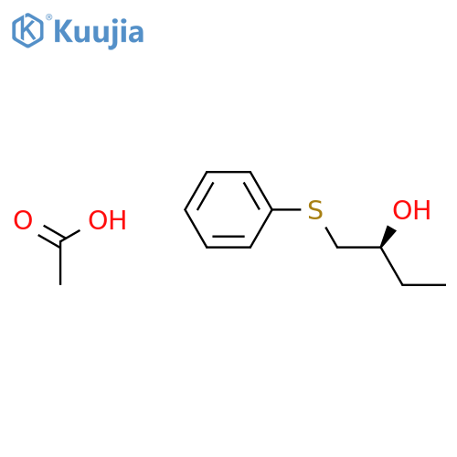 2-Butanol, 1-(phenylthio)-, acetate, (S)- structure