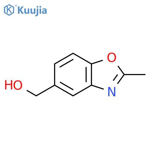 (2-Methylbenzo[d]oxazol-5-yl)methanol structure