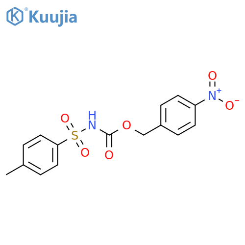 Carbamic acid, [(4-methylphenyl)sulfonyl]-, (4-nitrophenyl)methyl ester structure