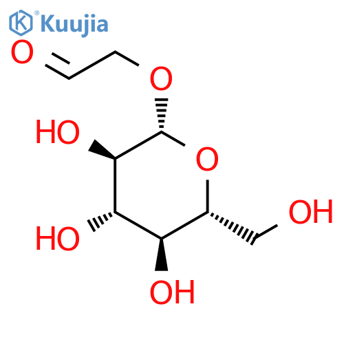β-d-glucopyranosyl-glycolaldehyde structure