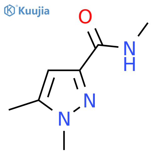 N,1,5-Trimethyl-1H-pyrazole-3-carboxamide structure