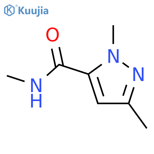 1H-Pyrazole-5-carboxamide,N,1,3-trimethyl-(9CI) structure