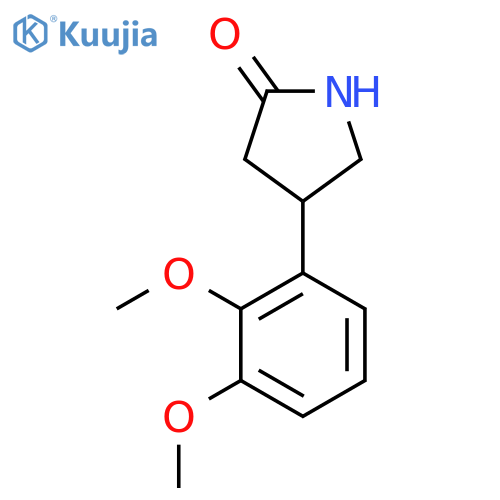 4-(2,3-Dimethoxyphenyl)pyrrolidin-2-one structure