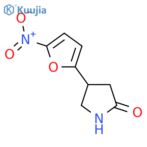 4-(5-Nitrofuran-2-yl)pyrrolidin-2-one structure