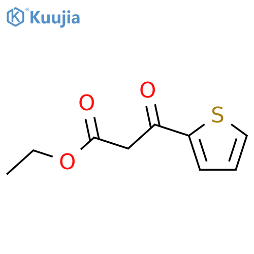 Ethyl 3-oxo-3-(thiophen-2-yl)propanoate structure