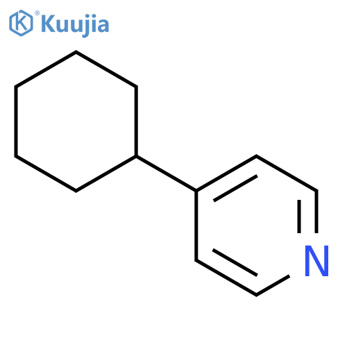 4-cyclohexylpyridine structure
