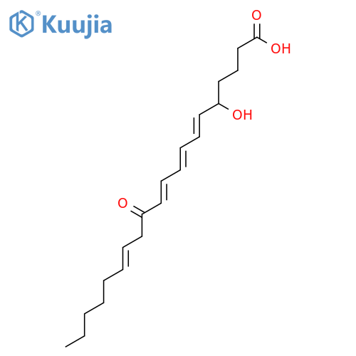 12-Oxoleukotriene B4 in acetonitrile structure