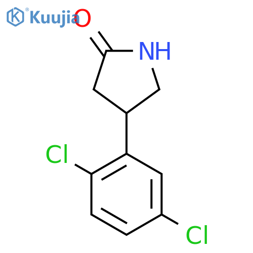4-(2,5-dichlorophenyl)pyrrolidin-2-one structure