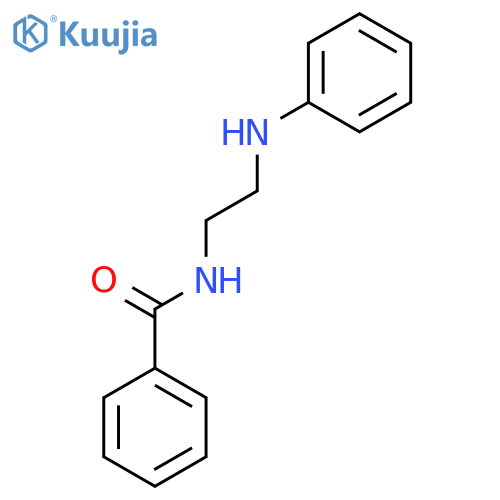Benzamide, N-[2-(phenylamino)ethyl]- structure