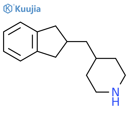 4-(2,3-dihydro-1H-inden-2-yl)methylpiperidine structure