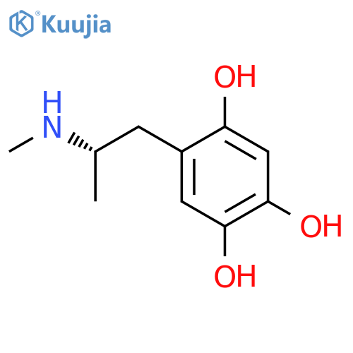 1,2,4-Benzenetriol,5-[2-(methylamino)propyl]-, (S)- (9CI) structure