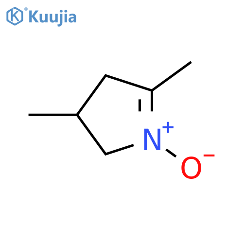 2H-Pyrrole, 3,4-dihydro-3,5-dimethyl-, 1-oxide structure