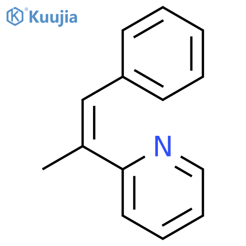 2-[(e)-1-phenylprop-1-en-2-yl]pyridine structure