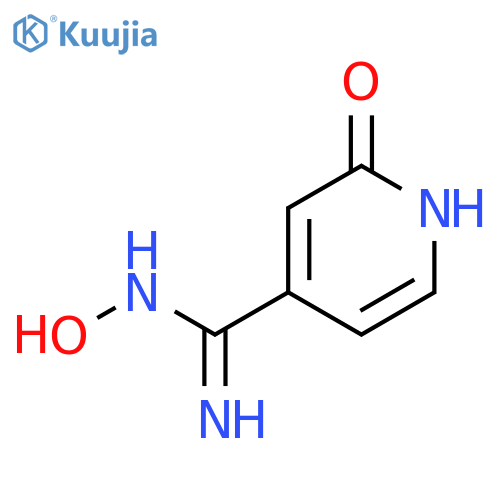 N',2-dihydroxypyridine-4-carboximidamide structure
